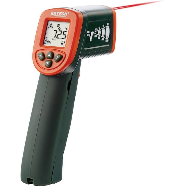 Extech IR267 Infrarødt termometer Optik (termometer)