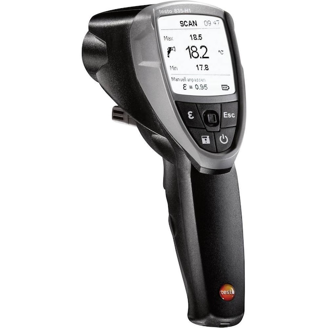 testo 835-H1 Infrarødt termometer Optik (termometer)