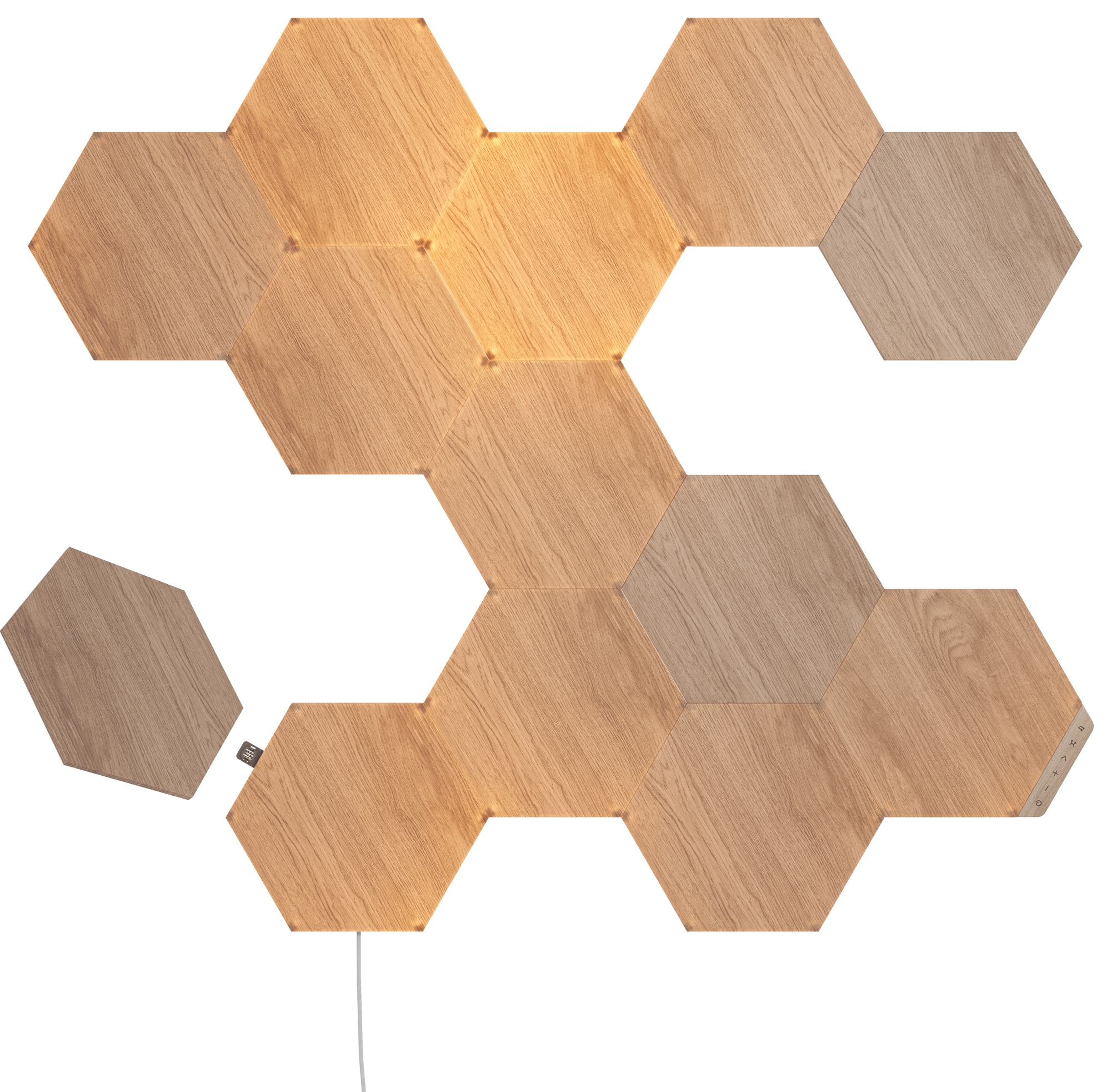 Nanoleaf Elements Hexagons sæt NL52-K-3002HB-13PK | Elgiganten