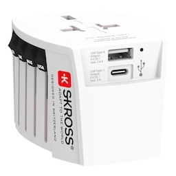 SKross MUV World USB-A/USB-C rejseadapter 3310008