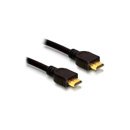 Delock Cable High Speed HDMI with Ethernet - HDMI A male > HDMI A male