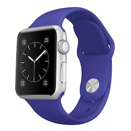 Silikone urrem kompatibel med Apple Watch, 42mm, Lilla