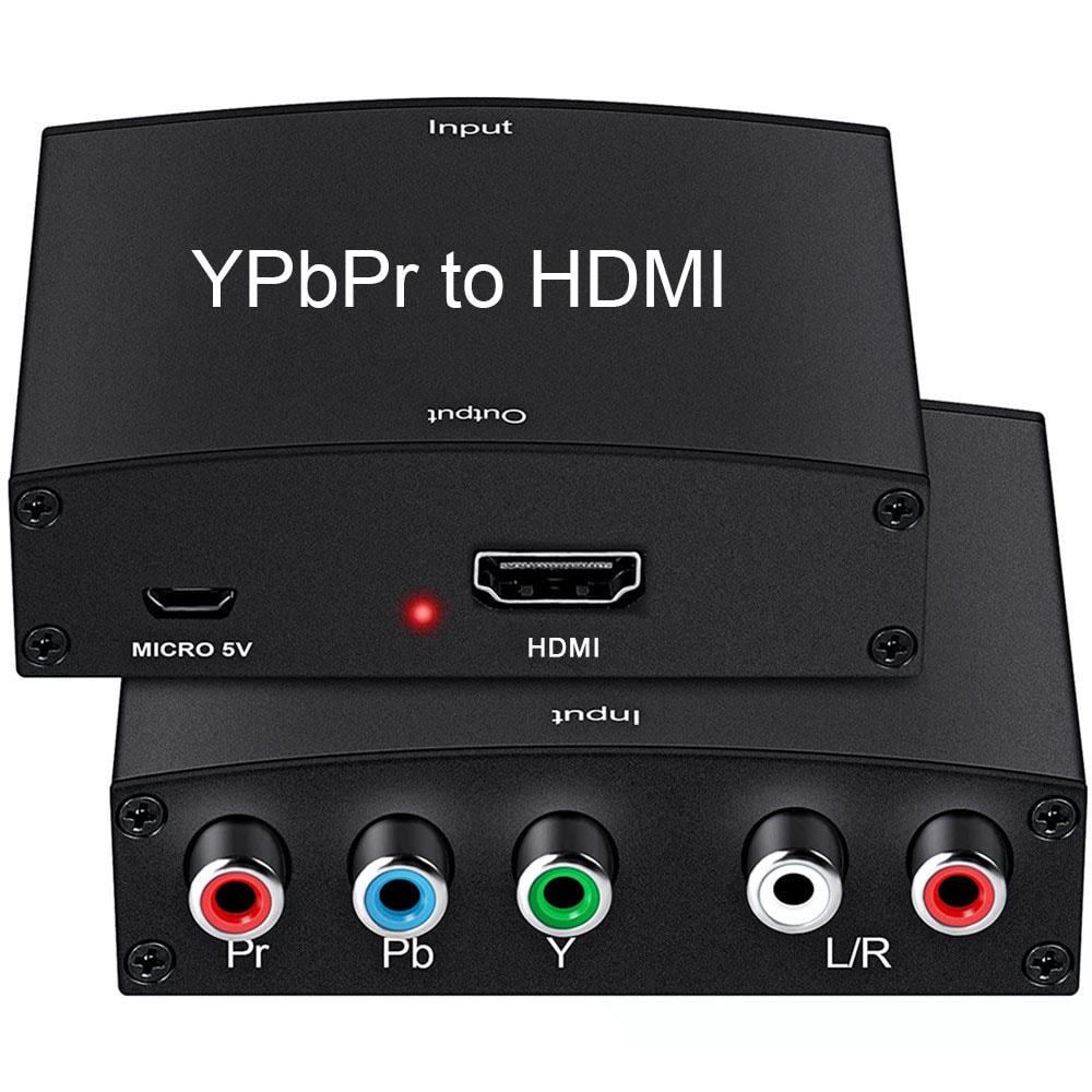 HD-videokonverter - YPbPr og L R Audio til HDMI-konverter | Elgiganten