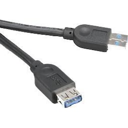 Akasa USB 3.0 kabel, Type A han - Type A hun,