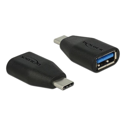 Delock SuperSpeed adapter USB-C male to USB-A female, 10 Gbps, black |  Elgiganten