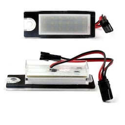 LED nummerpladebelysning til Volvo V70N/S60/S80/XC90