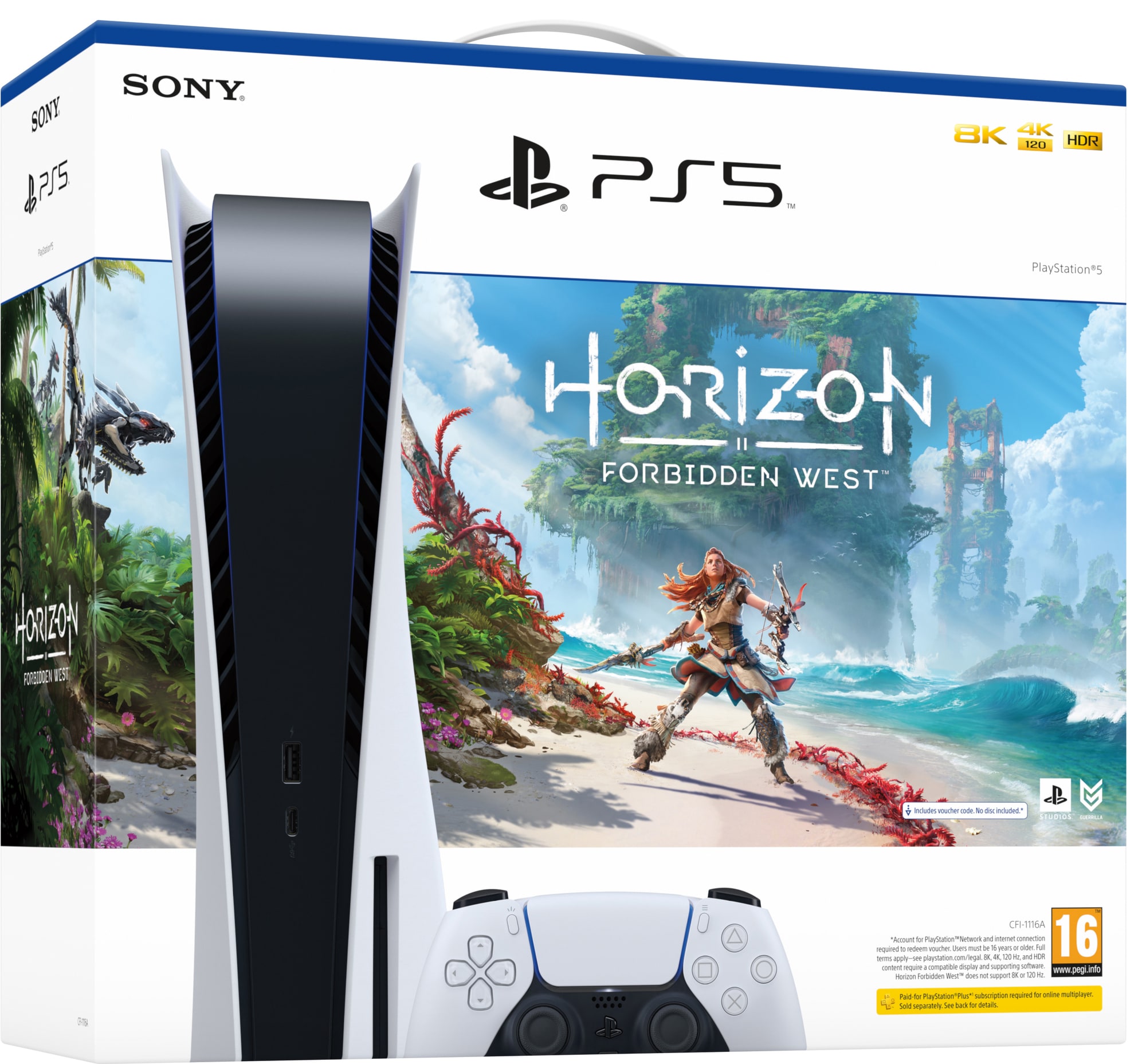 PlayStation 5 + Horizon Forbidden West bundt | Elgiganten