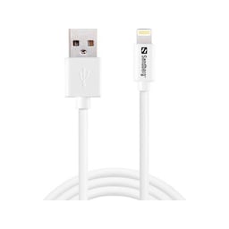 Sandberg USB-A til Lightning SAVER, hvid (1m)