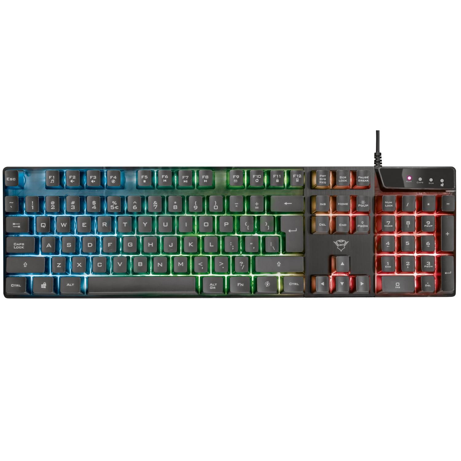 GXT 835 Azor RGB Gaming Keyboard Nordic | Elgiganten