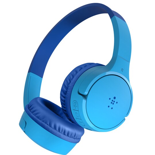 Belkin SOUNDFORM Mini trådløse on-ear høretelefoner (blå) | Elgiganten