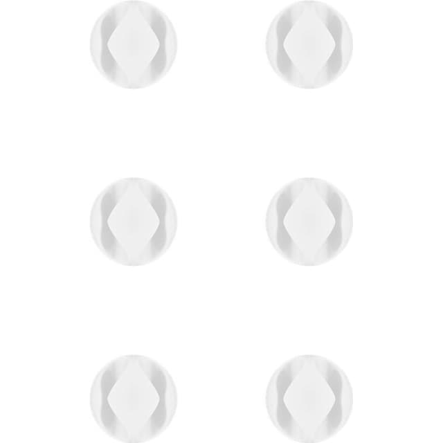 Goobay Kabelhåndtering 2-slots, hvid