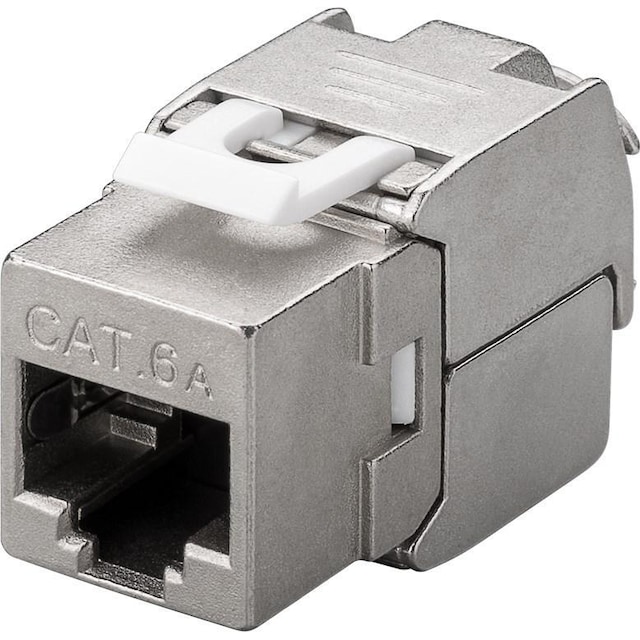 Keystone-modul RJ45 CAT 6A, STP, 500 MHz, slim-line