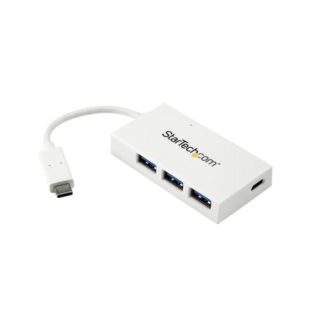 StarTech.com HB30C3A1CFBW, USB 3.2 Gen 1 (3.1 Gen 1) Type-C, USB 3.2 Gen 1 (3.1