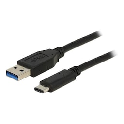 DeLOCK USB cable, 1m, Type C ma - Type A ma, 3.1 Gen 2, black