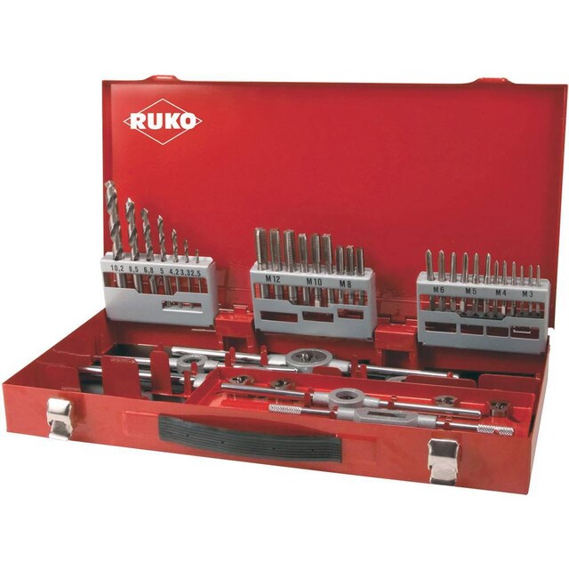 RUKO 245030 Maskine-gevindbor-sæt 1 Set