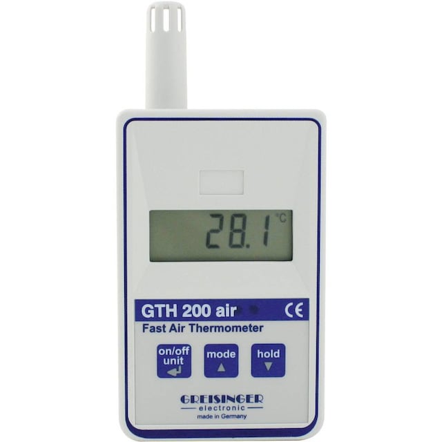 Greisinger GTH 200 AIR Temperatur-måleudstyr -25 - +70