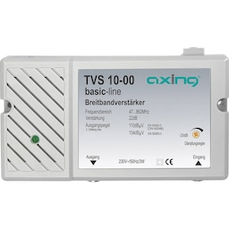 Axing TVS 10 Multigrade forstærker BK, DVB-T 22 dB
