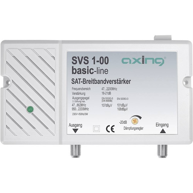 Axing SVS 1-00 SAT-forstærker 25 dB