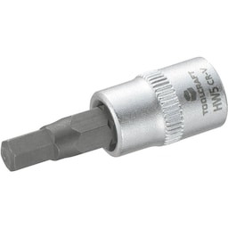 TOOLCRAFT 816070 Unbrako Topnøgle-bit-indsats 5 mm 1/4