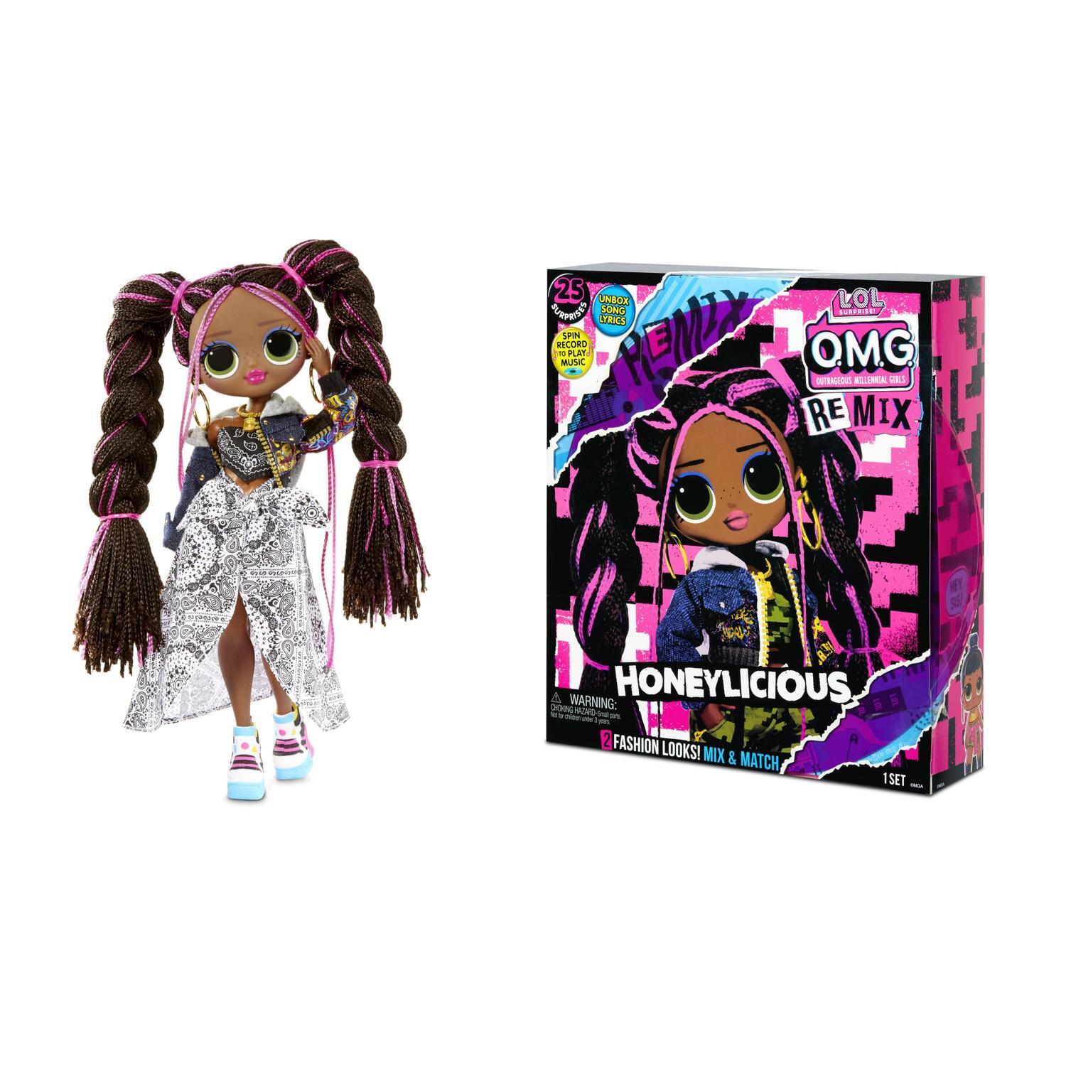 L.O.L. Surprise OMG Remix Honeylicious doll | Elgiganten