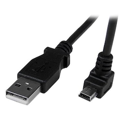 StarTech.com USBAMB2MD, 2 m, USB A, Mini-USB B, USB 2.0, 480 Mbit/s, Sort