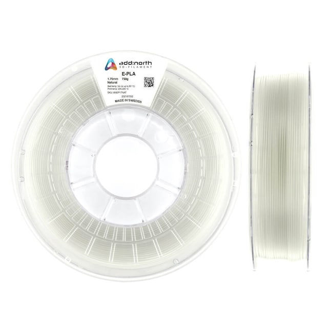 Filament E-PLA 1.75mm 750g Transparent