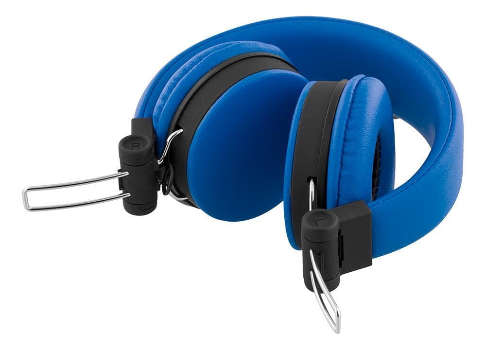 H300 Headphones with microphone, foldable, 3.5 mm, blue