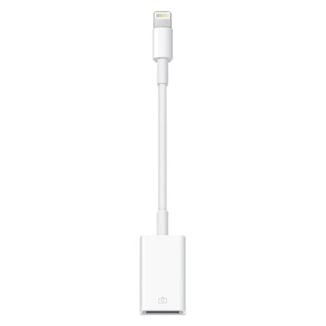 Apple Lightning til USB kameraadapter, hvid