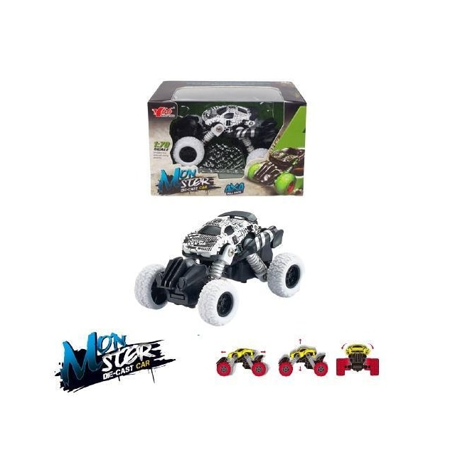 Mini Monstertruck 4x4 1:70, Vit