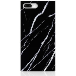 Mobilcover Sort Marmor iPhone 8 PLUS/7 PLUS