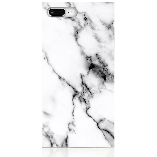 Mobilcover Hvid Marmor iPhone 8 PLUS/7 PLUS