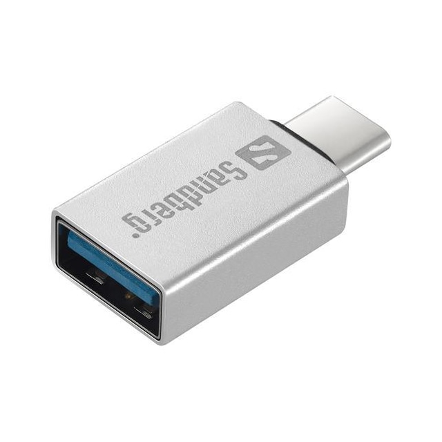USB-C to USB 3.0 Dongle, Silver