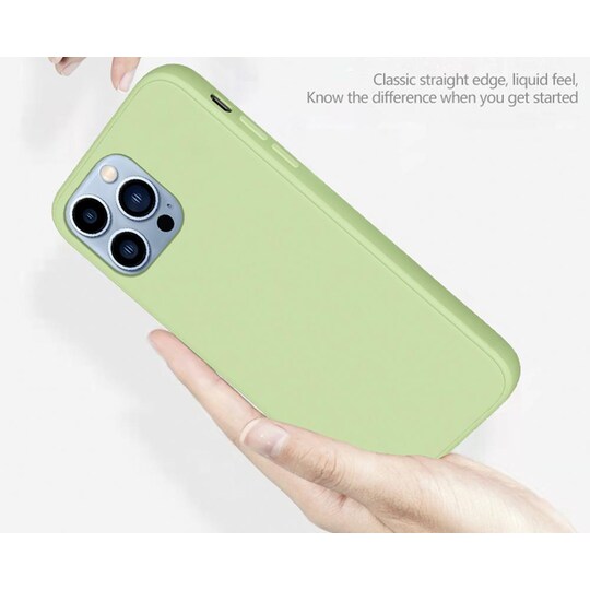 Mobilcover kompatibel med iPhone 13 Silikone Mint Green | Elgiganten