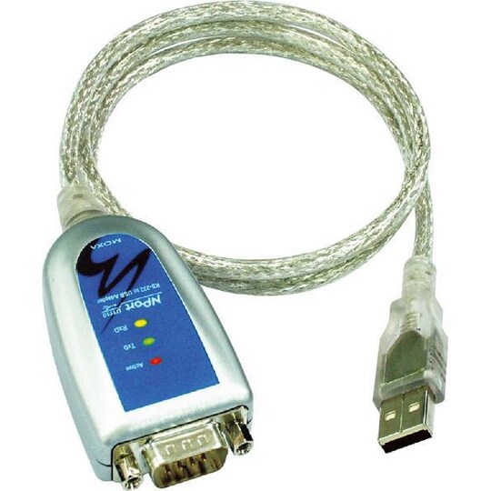 Moxa USB til seriel adapter, RS-422/485, DB9han, 10cm | Elgiganten