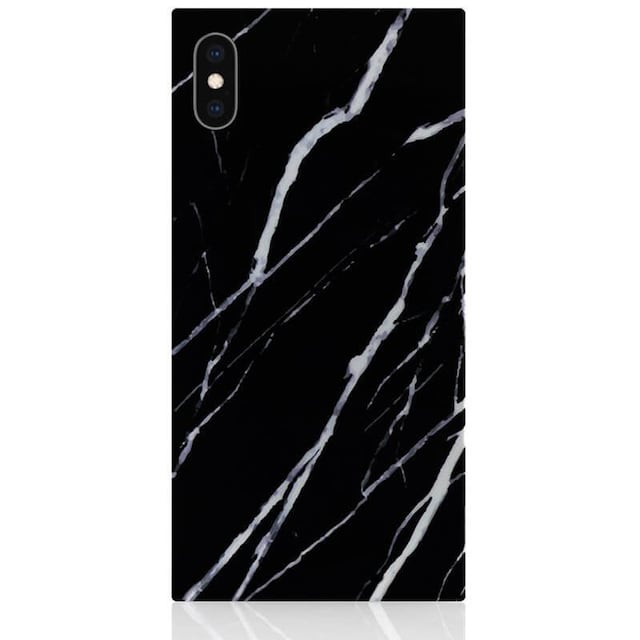 Mobilcover Sort Marmor iPhone XS Max