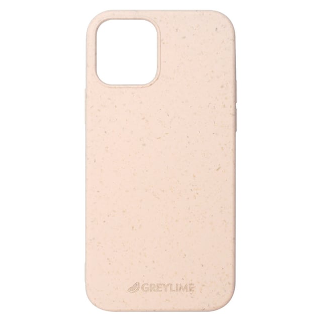 GreyLime iPhone 12/12 Pro miljøvenligt cover Fersken