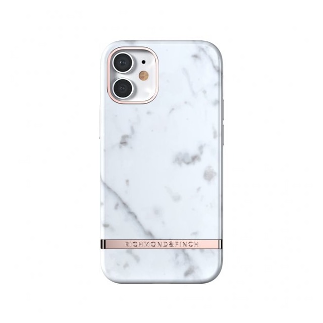 Richmond & Finch iPhone 12 Mini Cover White Marble