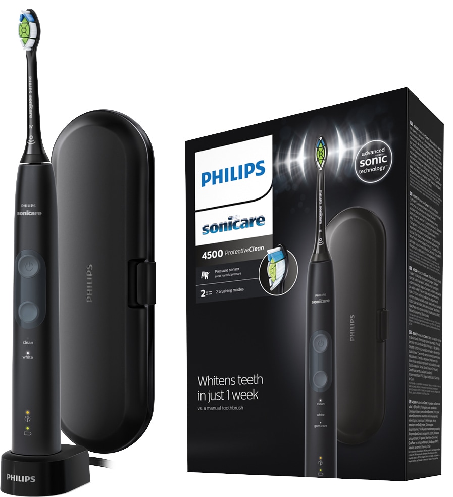 Philips Sonicare ProtectiveClean 4500 elektrisk tandbørste HX683053 |  Elgiganten