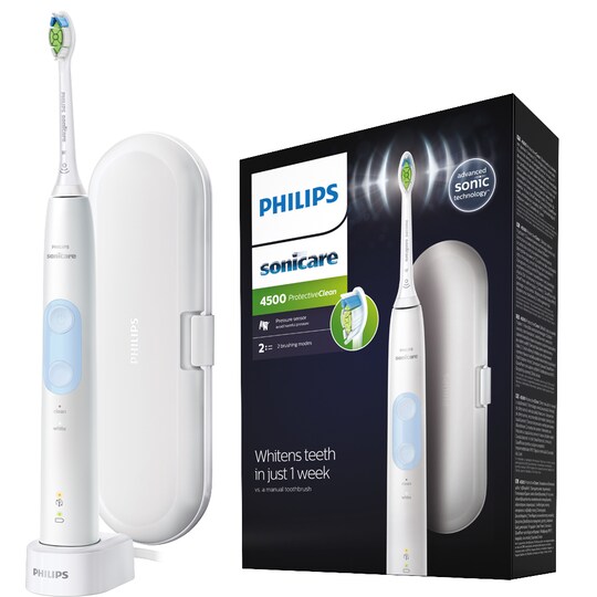 badning undskyldning Skygge Philips Sonicare ProtectiveClean 4500 elektrisk tandbørste HX683928 |  Elgiganten