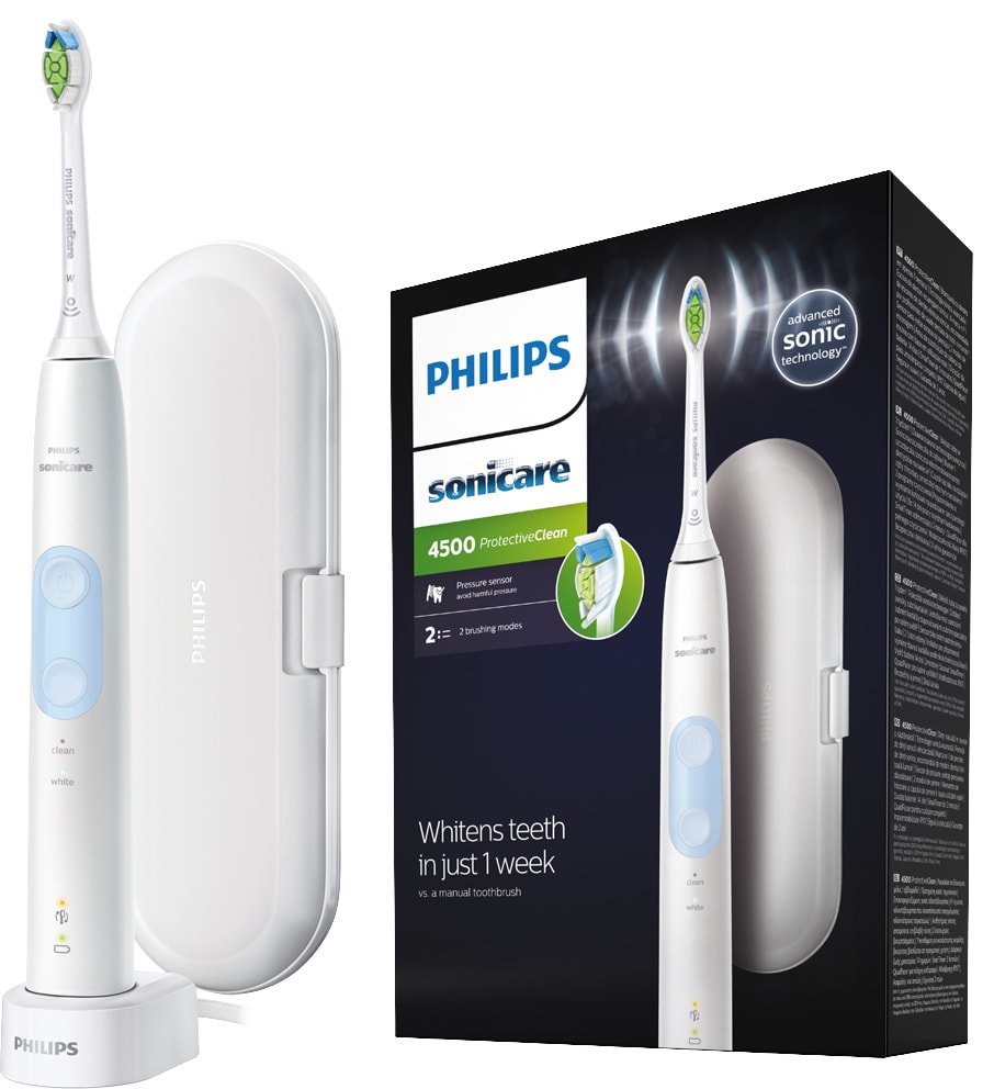 Philips Sonicare ProtectiveClean 4500 elektrisk tandbørste HX683928 |  Elgiganten