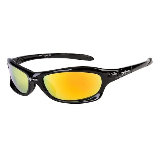 Xsports Solbriller XS87 Sort med farvet linse | Elgiganten