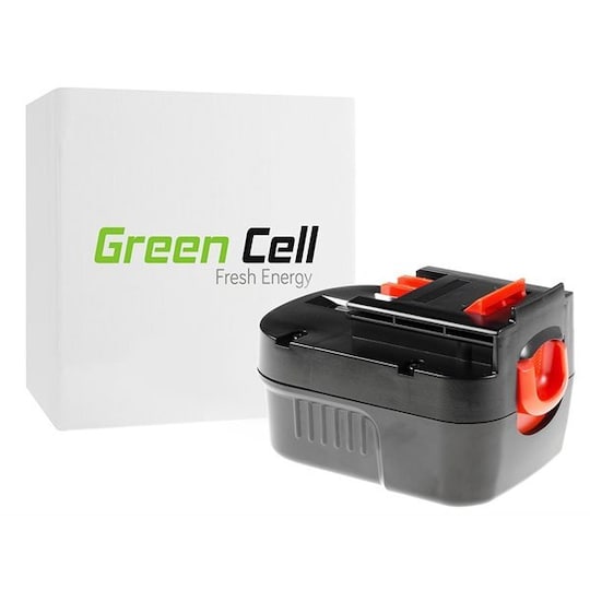 Green Cell værktøjsbatteri til Black & Decker A12 A1712 HPB12 12V 3Ah |  Elgiganten