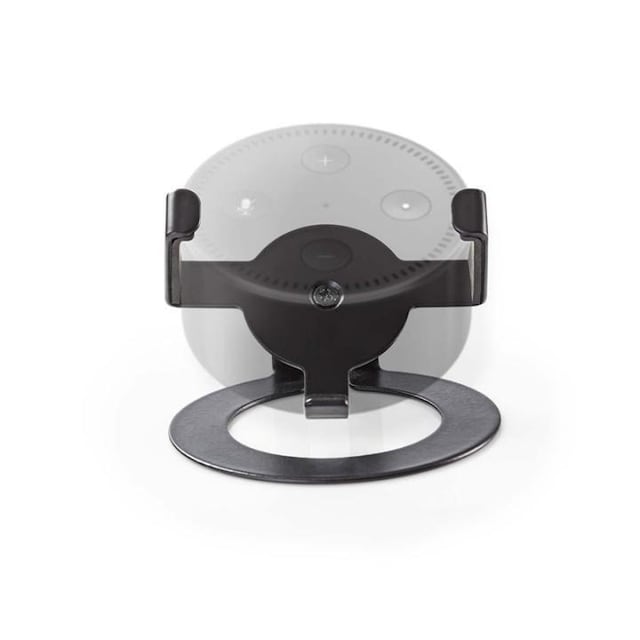 Nedis Speaker Mount | Kompatibel med: Amazon Echo Dot | Bord | 1 kg | Fast | Stål | Sort