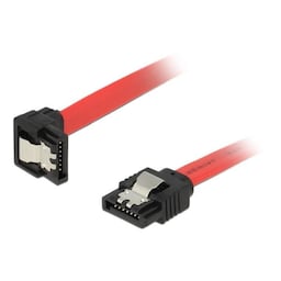 Delock Cable SATA 6 Gb/s male straight > SATA male downwards angled 20