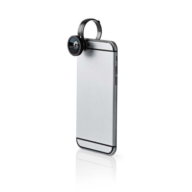 Nedis Camera Lens Kit | Brugt til: Smartphone / Tablet | 3-in-1 | Linse type: Fiske øje / Makro / Vidvenkel | Skrue og stik