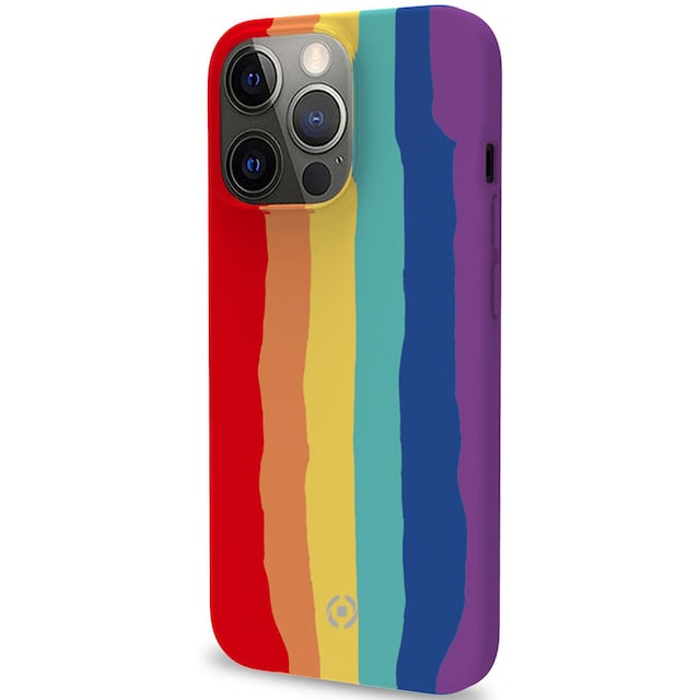 Rainbow Solid Silicon Case iPhone 13 Pro Max