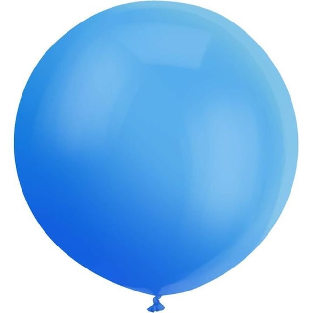 GIGANTISK ballon, 100 cm, 1st, Blå