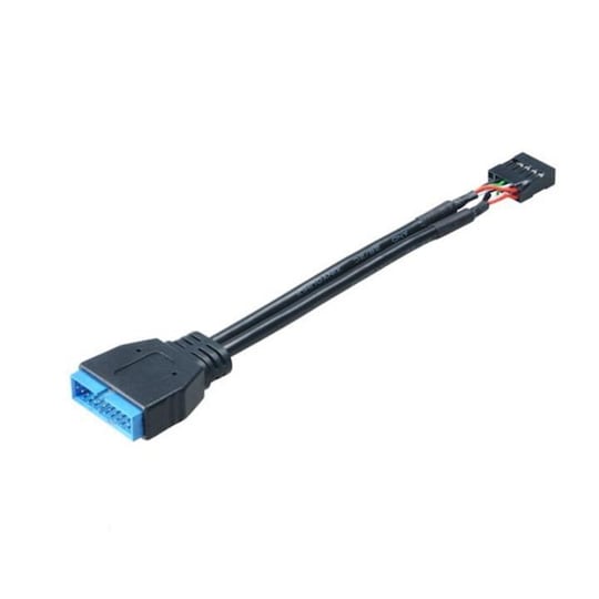 Akasa intern kabel fra USB 3.0 til USB 2.0, IDC20 19-pin han - IDC10 9 |  Elgiganten