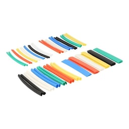 DeLOCK Heat shrink tube set 50 pieces assorted colours