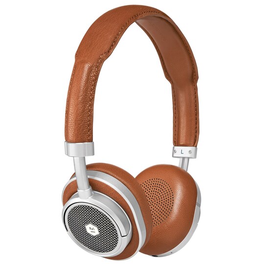 Master&Dynamic MW50 on-/around-ear hovedtelefoner (brun/sølv) | Elgiganten